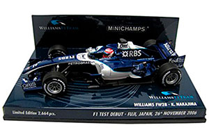 WILLIAMS FW28 K.NAKAJIMA TEST DEBUT FUJI 26.11.2006 — фото 5