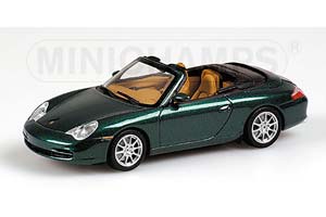 PORSCHE 911 CABRIOLET 2001, GREEN METALLIC