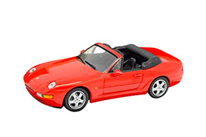 PORSCHE 968 CABRIOLET 1994 RED