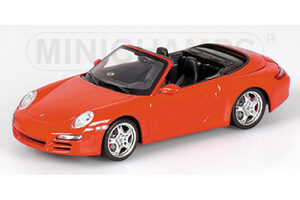 PORSCHE 911 CARRERA S CABRIOLET 2005 RED L.E. 1536 PCS. — фото 2