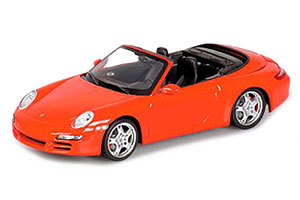 PORSCHE 911 CARRERA S CABRIOLET 2005 RED L.E. 1536 PCS.