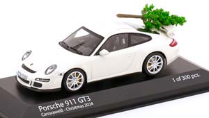 PORSCHE 911 (997) GT3 WITH CHRISTMAS TREE 2007 WHITE