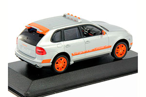 PORSCHE CAYENNE TRANSSYBERIA 2007 SILVER WITH ORANGE — фото 2