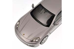 PORSCHE PANAMERA S HYBRID 2011 SILVER METALLIC — фото 4