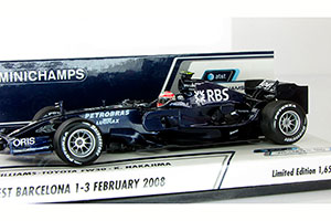 WILLIAMS FW30 TEST BARCELONA 1-3 FEBRUARY 2008 K.NAKAJIMA #8 — фото 4