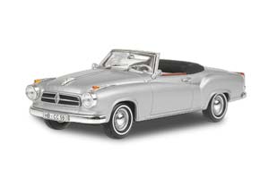 BORGWARD ISABELLA COUPE-CABRIOLET 1959 SILVER L.E. 2016 PCS.