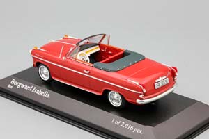 BORGWARD ISABELLA CABRIOLET 1959 DARK RED L.E. 2016 PCS. — фото 3
