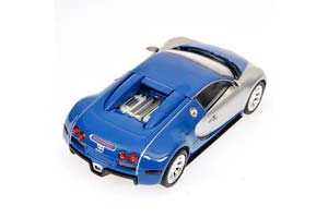 BUGATTI VEYRON EDITION CENTENAIRE 2009 CHROME/BLUE — фото 4