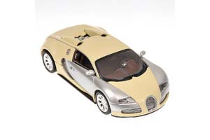 BUGATTI VEYRON EDITION CENTENAIRE 2009 CHROME/BEIGE — фото 4