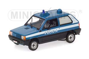 FIAT PANDA POLIZIA 1980, BLUE