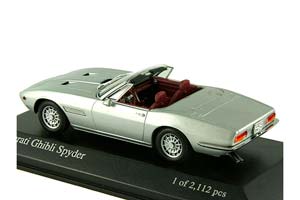 MASERATI GHIBLI SPYDER 1969, SILVER — фото 2