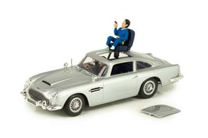 ASTON MARTIN DB5 JAMES BOND GOLDFINGER С ФИГУРКОЙ И ОБОРУДОВАНИЕМ 007 — фото 3