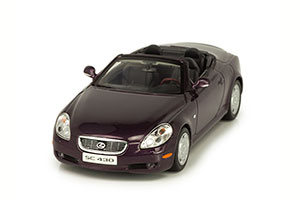 LEXUS SC430 CABRIOLET 2001 PURPLE METALLIC — фото 5