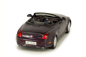 LEXUS SC430 CABRIOLET 2001 PURPLE METALLIC — фото 6