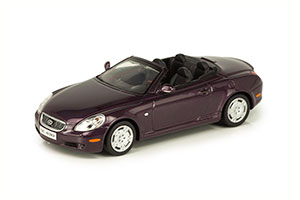 LEXUS SC430 CABRIOLET 2001 PURPLE METALLIC — фото 1