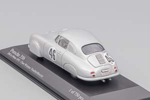 PORSCHE 356 #48 VEUILLET/MOUCHE CLASS WINNERS 24H LE MANS 1951, SILVER — фото 4