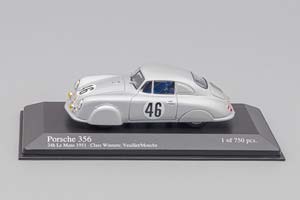 PORSCHE 356 #48 VEUILLET/MOUCHE CLASS WINNERS 24H LE MANS 1951, SILVER — фото 5
