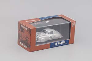 PORSCHE 356 #48 VEUILLET/MOUCHE CLASS WINNERS 24H LE MANS 1951, SILVER — фото 6