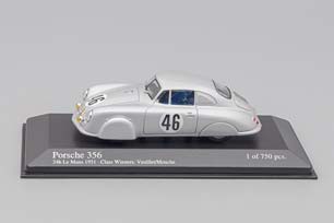 PORSCHE 356 #48 VEUILLET/MOUCHE CLASS WINNERS 24H LE MANS 1951, SILVER — фото 7