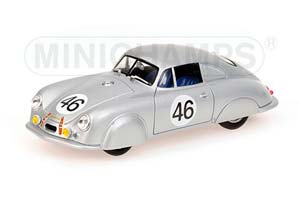 PORSCHE 356 #48 VEUILLET/MOUCHE CLASS WINNERS 24H LE MANS 1951, SILVER