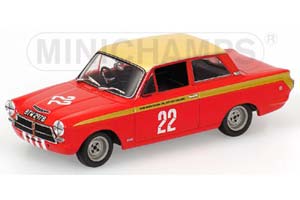 LOTUS CORTINA MK I NO 22 WINNER ETCC BUDAPEST 1964