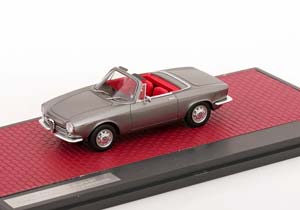 ALFA ROMEO GIULIA GT SPIDER PROTOTIPO 1963 GREY METALLIC — фото 1