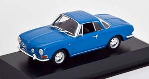 VW KARMANN GHIA 1600 1966 BLUE MAXICHAMPS COLLECTION / ФОЛЬКСВАГЕН КАРМАНН ГИА СИНИЙ МАКСИЧАМПС КОЛЛЕКТИОН