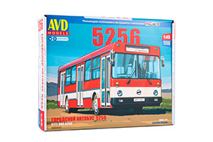 MODEL KIT LIKIN BUS 5256 (USSR RUSSIAN BUS) | СБОРНАЯ МОДЕЛЬ ЛИКИНСКИЙ АВТОБУС 5256 