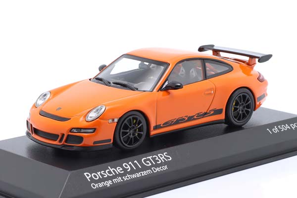PORSCHE 911 (997) GT3 RS 2006 BLACK ORANGE