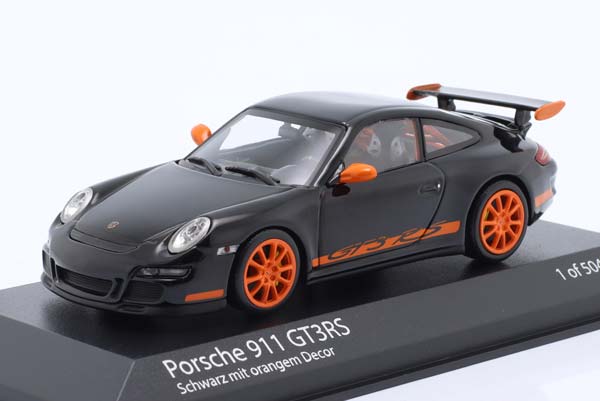 PORSCHE 911 (997) GT3 RS 2006 ORANGE BLACK