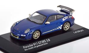 PORSCHE 911 (997/II) GT3 RS 3.8 2009 BLUEMETALLIC SILVER