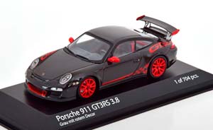 PORSCHE 911 (997) GT3 RS 3.8 2009 GREY RED