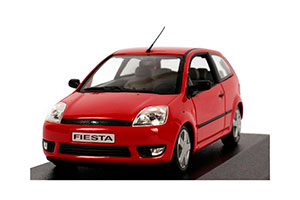 FORD FIESTA 3TURIG 2001 RED — фото 1
