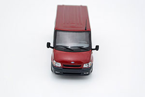 FORD TRANSIT 2000 BUS RED — фото 3