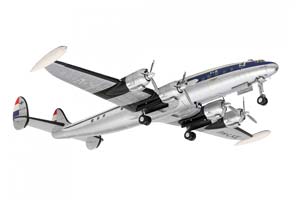 PLANE LOCKHEED SUPER CONSTELLATION L-1049G KLM FLYING DUTCHMAN / ЛОКХИД СУПЕР КОНСТЕЛЕЙШН (ДЛИНА МОДЕЛИ 53 СМ) — фото 4