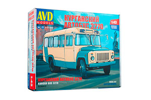 MODEL KIT KAVZ-3270 (USSR RUSSIAN CAR) | СБОРНАЯ МОДЕЛЬ КАВЗ-3270 