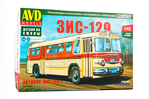 MODEL KIT ZIS-129 (USSR RUSSIAN CAR) | СБОРНАЯ МОДЕЛЬ ЗИС-129 