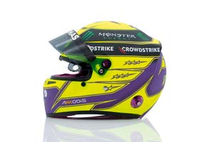 HELMET LEWIS HAMILTON #44 MERCEDES-AMG PETRONAS 2022 / ШЛЕМ ЛЬЮИСА ХЭМИЛЬТОНА 44 (ФОРМУЛА 1 2022 ГОД) РАЗМЕР 17 СМ — фото 5