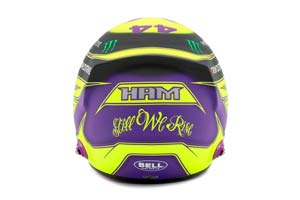 HELMET LEWIS HAMILTON #44 MERCEDES-AMG PETRONAS 2022 / ШЛЕМ ЛЬЮИСА ХЭМИЛЬТОНА 44 (ФОРМУЛА 1 2022 ГОД) РАЗМЕР 17 СМ — фото 8