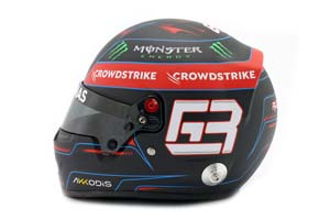 HELMET GEORGE RUSSELL #63 MERCEDES-AMG PETRONAS FORMULA 1 2022 / ШЛЕМ ДЖОРДЖА РАССЕЛА МЕРСЕДЕС (РАЗМЕРЫ 15 х 11 х 10 см) — фото 2