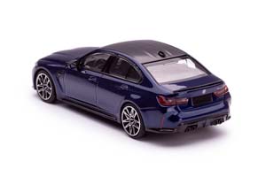 BMW M3 COMPETITION SALOON 2020 DARK BLUE-METALLIC — фото 3