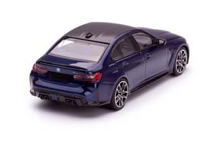 BMW M3 COMPETITION SALOON 2020 DARK BLUE-METALLIC — фото 4