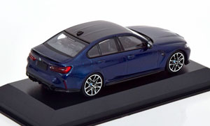BMW M3 COMPETITION SALOON 2020 DARK BLUE-METALLIC — фото 2