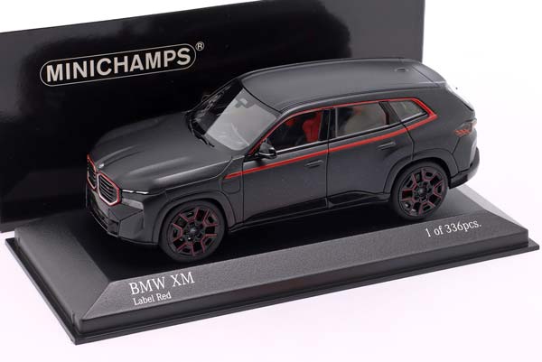 BMW XM (G09) LABEL RED YEAR 2023 BLACK METALLIC / БМВ ХМ G09 ЛАБЕЛ КРАСНЫЙ ЧЕРНЫЙ МЕТАЛЛИК — фото 3