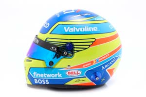 МОДЕЛЬ ШЛЕМА FERNANDO ALONSO ASTON MARTIN 2024 — фото 2