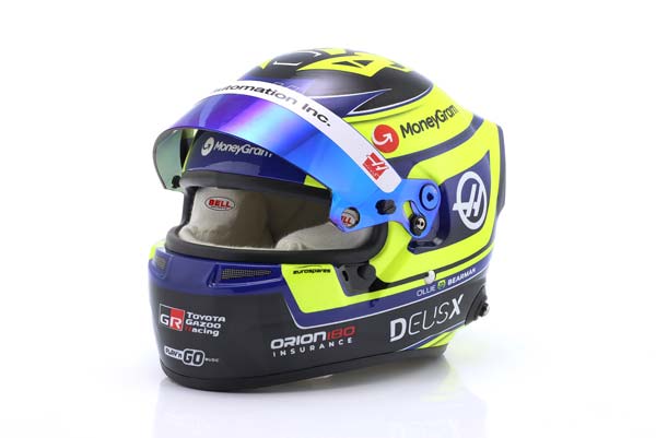 ШЛЕМ OLIVER BEARMAN #87 MONEYGRAM HAAS F1 TEAM FORMULA 1 2025 / ОЛИВЕР БЕРМАН МОНЕЙГРАМ ХААС ФОРМУЛА-1 КОМАНДА — фото 5