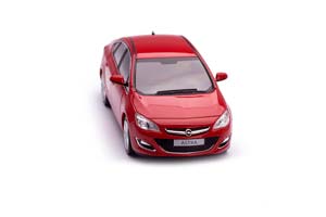 OPEL ASTRA 4-DOOR 2012 RED — фото 8