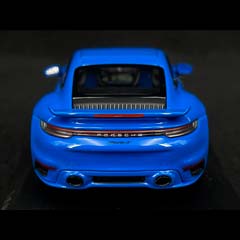 PORSCHE 911 (992) TURBO S SPORT DESIGN 2021 BLUE — фото 5