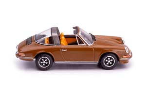 PORSCHE 911 TARGA S 1972 BROWN SILVER — фото 5