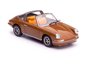 PORSCHE 911 TARGA S 1972 BROWN SILVER — фото 7